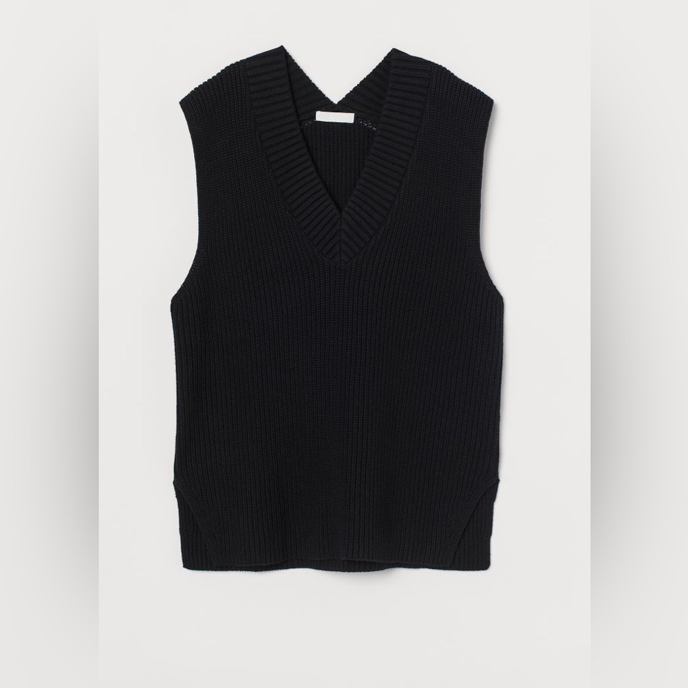 H&M Rib Knit Sweater Vest